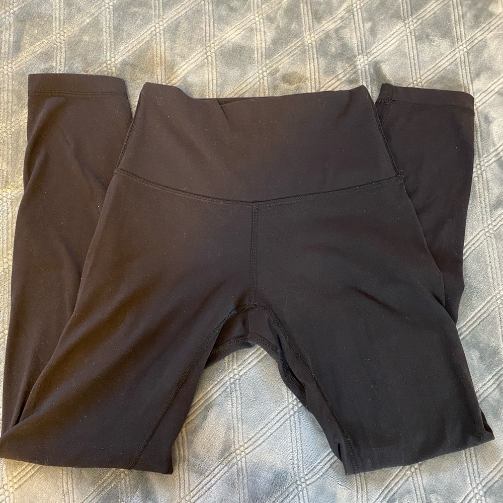 Black lululemon align leggings